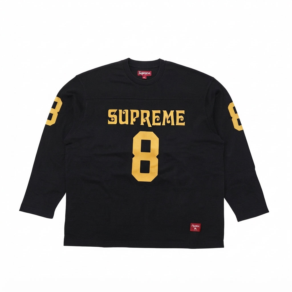 Supreme Number 8 Football Jersey Long Sleeve
