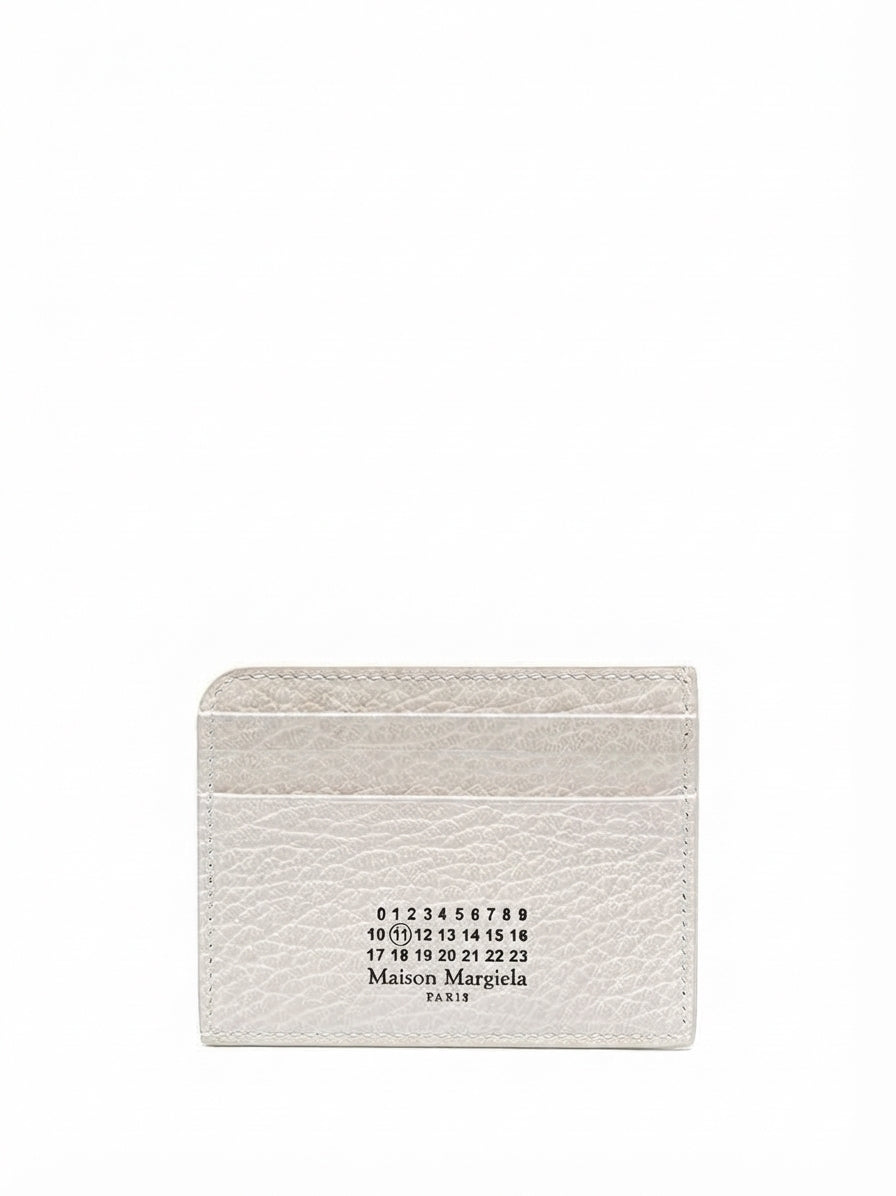 Maison Margiela Patent Leather Numeric Logo Card Holder