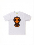 BAPE Baby Milo Graphic Tee – Crisp White