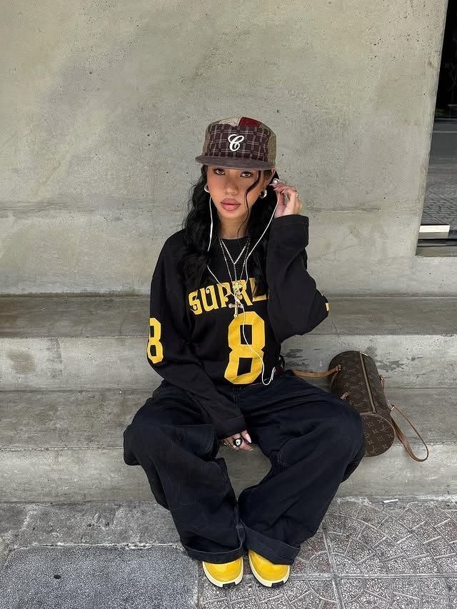 Supreme Number 8 Football Jersey Long Sleeve