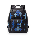 Rare Chrome Cross Leather Backpack