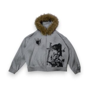 Misa Amane Anime-Inspired Fur Hood