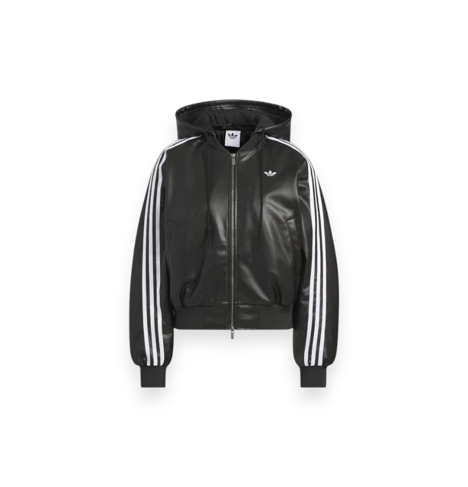 Adidas Adilenium Faux- Leather Jacket Female – Dripper