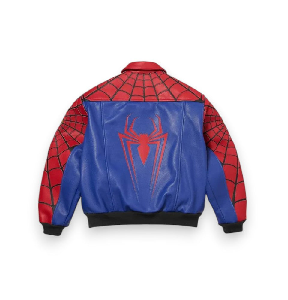 Supreme x Vanson Leathers Spider-Man Jacket